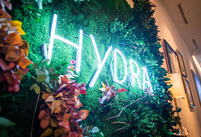Hydra Vancouver Restaurant Display